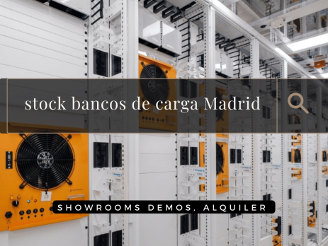 Stock Bancos de Carga en Madrid